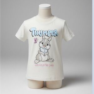 Zara Disney Thumper Graphic Tee - White